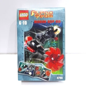 LEGO ALPHA TEAM 4798 Mission Deep Sea 2002 Retired Set New Sealed Rare - Picture 1 of 3