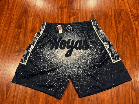 Mitchell & Ness Mens Georgetown Hoyas Gradient Swingman Jersey Shorts XL Iverson Cover