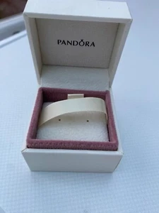 Pandora Empty box charm earrings gently used - Picture 1 of 6