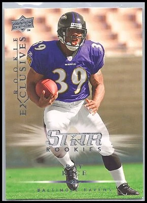 2008 Upper Deck Rookie Exclusives #RE42 Ray Rice - Image 1 of 2