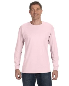 NEW Jerzees Heavy 5.6 oz Dri-Power 50/50 Mens Long Sleeve S-3XL T Shirt M-29L - Picture 1 of 88