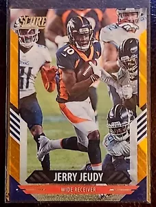 Jerry Jeudy 2021 Score #217 Lava Parallel #d 54/575 Denver Broncos - Picture 1 of 3