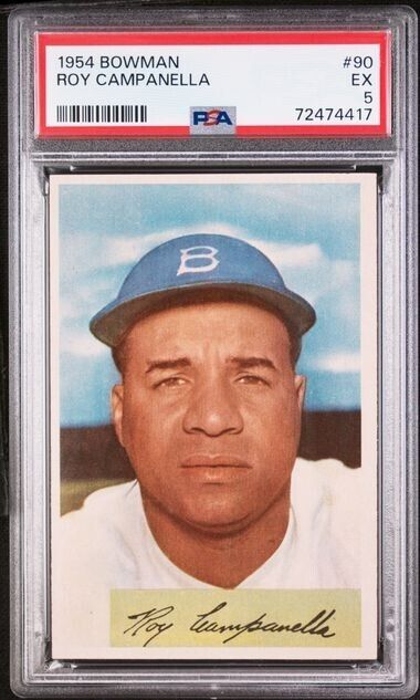 1954 Bowman #90 ROY CAMPANELLA PSA 5  HOF  Brooklyn Dodgers