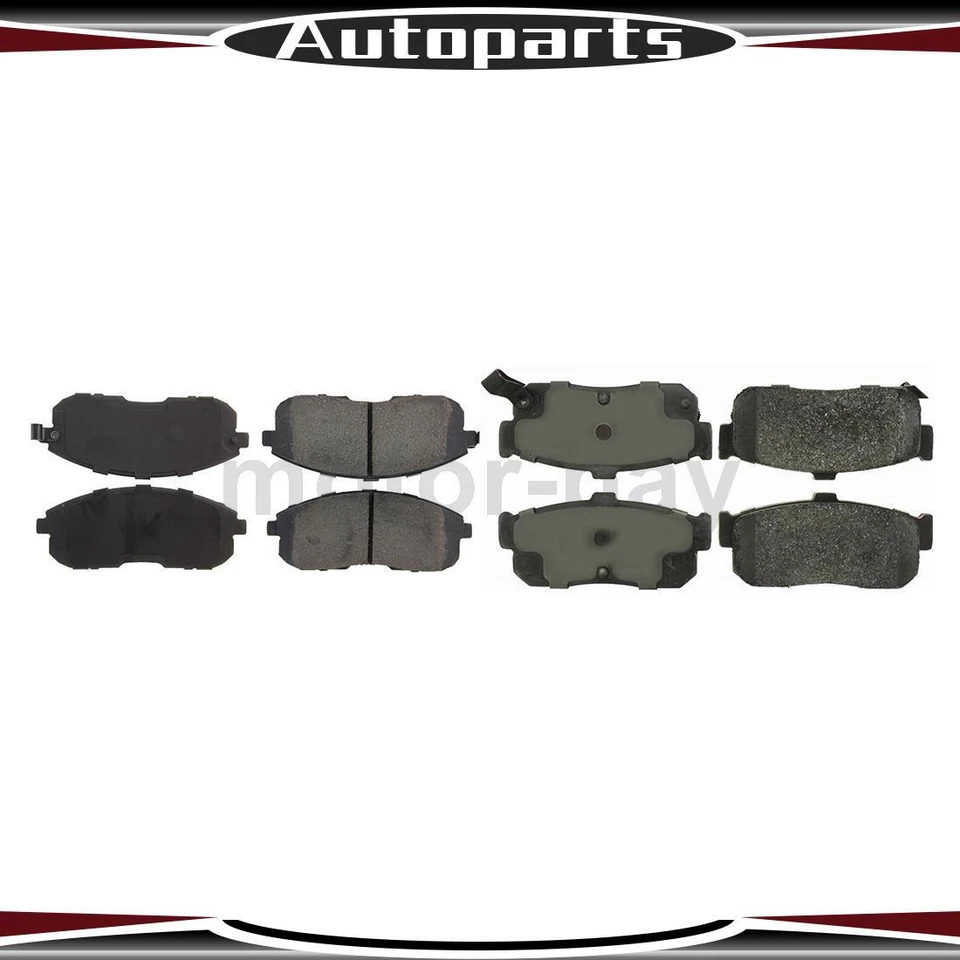 Комплект передних задних тормозных колодок для Infiniti G20 1999 2000 - Изображение 1 из 4