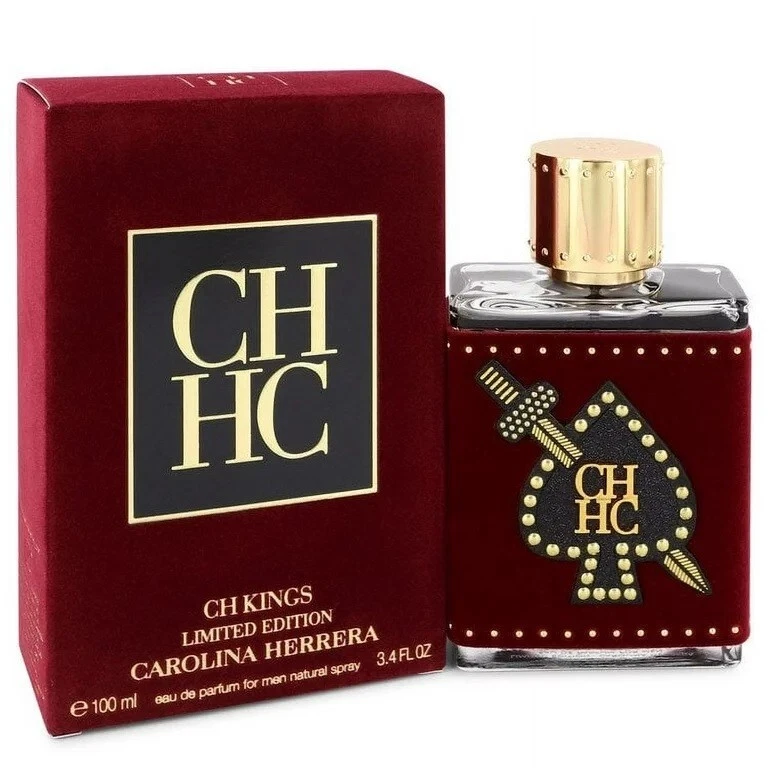 Hombres Carolina Herrera CH Kings 3.4oz 100ml Eau de Parfum / Nuevo En Caja / Raro Foto 1 de 1