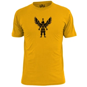 Mens Aztec Eagle Warrior T Shirt Mexico Mesoamerican Civilization - Picture 1 of 4