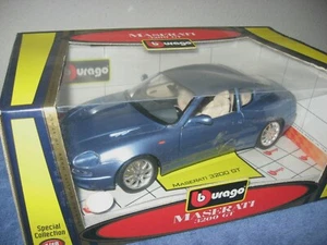 MASERATI 3200 GT COUPE BBURAGO 1:18 DIECAST MODEL OPENING HOOD, DOORS & TRUNK - Picture 1 of 4