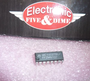 MC14027BCP Motorola J-K Flip-Flop Positive Edge Triggered 2-Bit CMOS PDIP16 IC - Picture 1 of 1