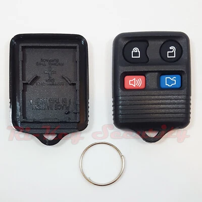 New Empty Remote Alarm Shell Case For Ford Vehicles 4 Buttons Keyless Entry Fob - Image 1 of 4