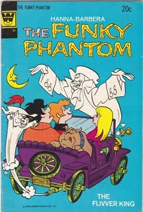 FUNKY PHANTOM #10 THE FLIVVER KING!! 1974 GOLD KEY/ WHITMAN - Picture 1 of 2