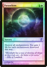 Paraselene FOIL Innistrad PLD White Uncommon MAGIC GATHERING CARD ABUGames