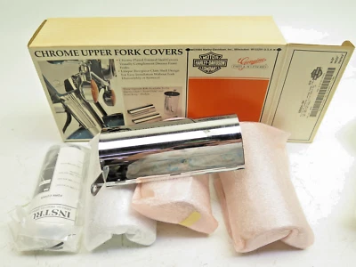 Cubiertas de horquilla superior Harley-Davidson Tour Glide FLT ULT FLHS 1980 en adelante 68064-94 Foto 1 de 2