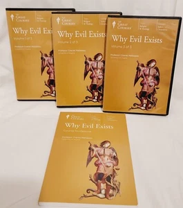 Great Courses: Why Evil Exists 18 Audio CD + Guidebook 36 Lectures Bible War - Picture 1 of 15