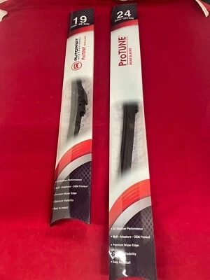 Pair Windshield Wiper Blade-ProTune Autopart 24+19 - Image 1 of 3