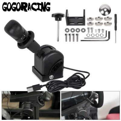 For Logitech G20 G27 G29 G920 T300RS USB Handbrake & Bracket Sim Racing Games - Image 1 of 4