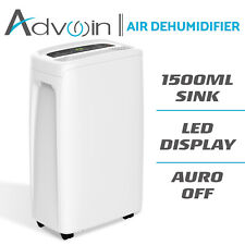 Advwin 1500ML Water Tank 12L Dehumidifier Moisture Absorber Portable Home Dryer