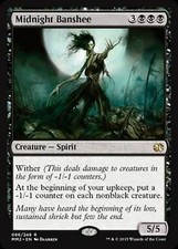 Midnight Banshee Modern Masters 2015 PLD Black Rare MAGIC MTG CARD ABUGames