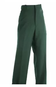 Law Pro Men's 38X30 Poly Twill 4-Pocket Uniform Trousers Green Size 38X30 PANTS - Picture 1 of 2