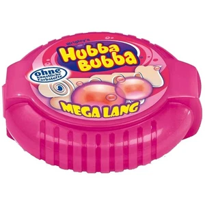 (31,25€/1kg) Wrigleys Hubba Bubba Bubble Tape Fancy Fruit, Kaugummi, 56g Rolle - Bild 1 von 1