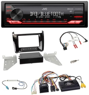 JVC Bluetooth USB DAB Lenkrad Autoradio für VW Polo 6C 6R 2014-2017 piano - Bild 1 von 4