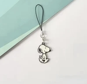 Ciondolo Telefono Snoopy Cordino Cellulare - Photo 1/2
