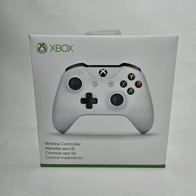Controlador Microsoft Xbox One Original OEM Jack 3.5mm 1708 S X Blanco NUEVO Sellado Foto 1 de 4