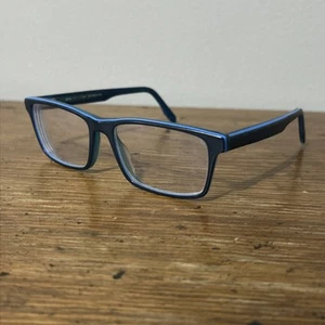 Maui Jim MJO 2117-03MT Navy- Royal Blue Eyeglasses Frames Only 54-17 145 Italy - Picture 1 of 7
