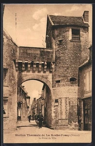 CPA La Roche-Posay /Vienne, La Porte de Ville - Picture 1 of 2