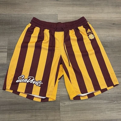 Adidas Eric Emanuel Shorts Arizona State University ASU Sun Devils Mens L SAMPLE - Image 1 of 4
