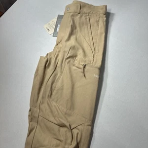 Pantalones de senderismo rompehielos para hombre talla 28 arena lana merino senderismo al aire libre nuevos con etiquetas - Imagen 1 de 11