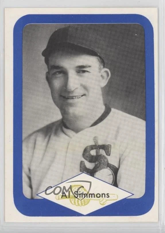 1975 Sheraton Great Plains Greats Al Simmons #8 HOF - Image 1 of 2