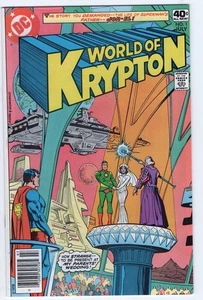 WORLD OF KRYPTON #1 - 9.2 - WP -  Jol-El marries Laura - Superman - High Grade! - Picture 1 of 2
