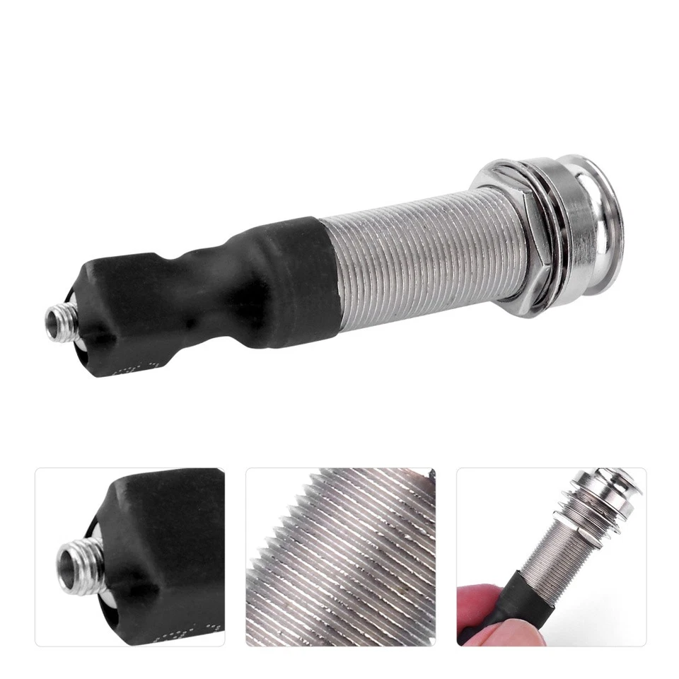 Accessorio per presa jack per uscita jack stereo per chitarra (argento) - Immagine 1 di 4