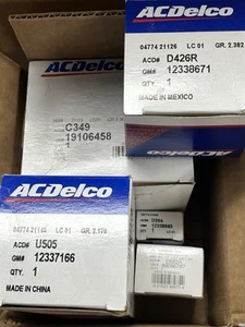 CADILLAC 68-74 472 500 NEW ACDelco Distributor Cap Coil Rotor Points Condenser - Picture 1 of 2