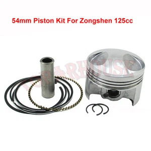 54mm Piston Kit For Pit Dirt Monkey Bike Zongshen 125cc Oil Cooled Engine - Bild 1 von 7