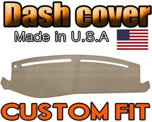 Fits 2002-2009  JAGUAR X-TYPE DASH COVER MAT DASHBOARD PAD / BEIGE - Picture 1 of 5
