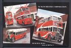 Modern Postcard Type/Information Card -Manchester Corp. Municipal Buses Free P&P