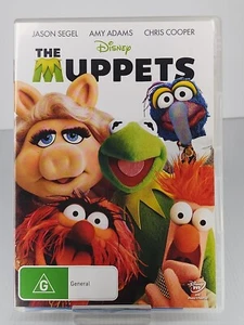 The Muppets DVD, 2011 Disney Kermit Miss Piggy Jason Segal Fozzie Bear Family - Picture 1 of 2