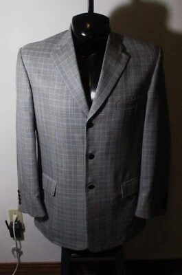 Blazer Traje Chaqueta Hombre Holland & Sherry Gris Lana Talla 42L Foto 1 de 4
