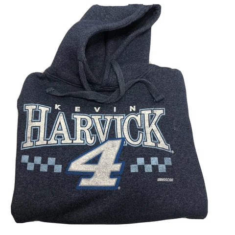 Kevin Harvick #4 Hoodie Mill-Tex Size Med Super Soft Sz Med Sweatshirt Cover