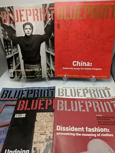 BLUEPRINT Magazine Lot of 6 : UK Architecture Design 1998 - 2001 - Picture 1 of 10