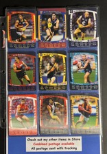 2011 AFL TEAMCOACH (2010 BEST & FAIREST) 3D WILDCARDS 9 Cards