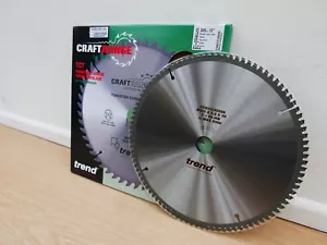 TREND CSB/CC30596 305MM X 30MM BORE 96T TCT TABLE MITRE SAW BLADE DEWALT DWS780 - Picture 1 of 2