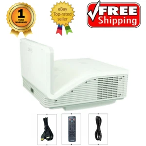 SMART UF70 DLP Projector Bright Ultra Short Throw HDMI HD 4K LAN w/Bundle - Picture 1 of 7