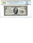 1929 $10 NATIONAL BANK NOTE CH3363 FR1801 1 GREAT BEND KANSAS PCGS 53 AU   