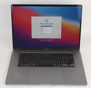 Apple MacBook Pro 16" i9-9880H 2.3GHz 16GB 1TB Pro 5500M BIG SUR NO AC - Picture 1 of 5