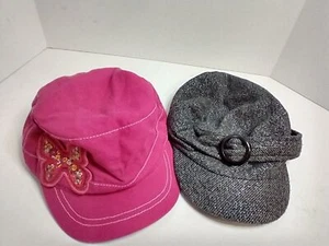 Girls small, pink, gray, Cap, Hat costume, dress up - Picture 1 of 9