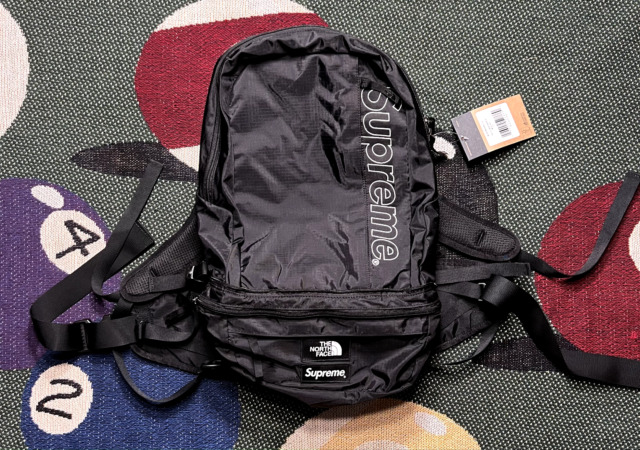 Supreme Backpack (SS20) Black 3m Lightly Used