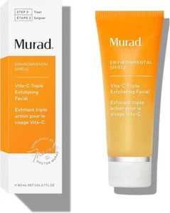 NEW SEAL--Murad ENVIRONMENTAL SHIELD Vita-C Triple Exfoliating Facial (2.7oz) - Picture 1 of 1