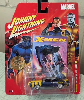 Johnny Lightning X-Men Wolverine 1971 Pontiac GTO Judge NEW Marvel - Image 1 of 4